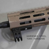 1" Flashlight Mount for M-LOK Rail Systems Flashlight Mounts Monstrum