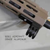 1" Flashlight Mount for M-LOK Rail Systems Flashlight Mounts Monstrum