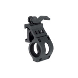 1 inch Diameter Offset Flashlight Mount for Picatinny Rails with Quick Release Accessories Monstrum