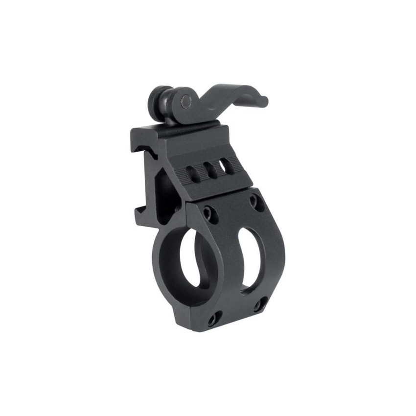 1 inch Diameter Offset Flashlight Mount for Picatinny Rails with Quick Release Accessories Monstrum