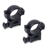 1 inch Rifle Scope Rings, Low/Medium/High Profiles 1in Scope Rings and Mounts Monstrum