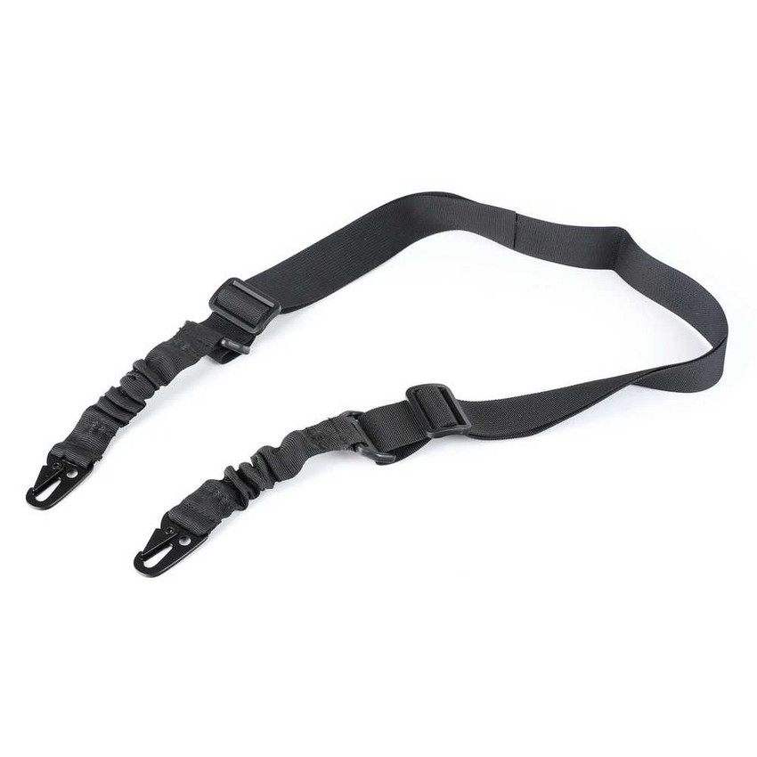 2 Point Bungee Rifle Sling with 2 Quick Detach Hooks Accessories 