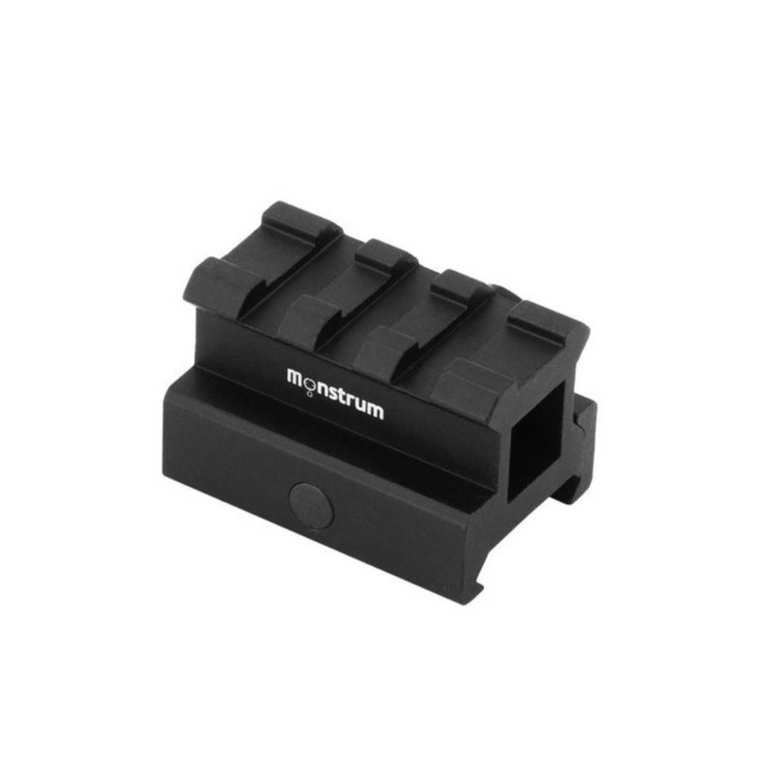 3-Slot Picatinny Riser Mount for Red Dots and Optics Accessories Monstrum