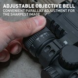 4x30 Stealth Fixed Power Scope w/ Adjustable Objective Optics Monstrum