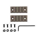 5 Slot/2.2 Inch Picatinny Rail Section for Keymod Accessories Monstrum