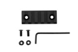 5 Slot/2.2 Inch Picatinny Rail Section for M-LOK | Pack of Two M-LOK Accessories Monstrum
