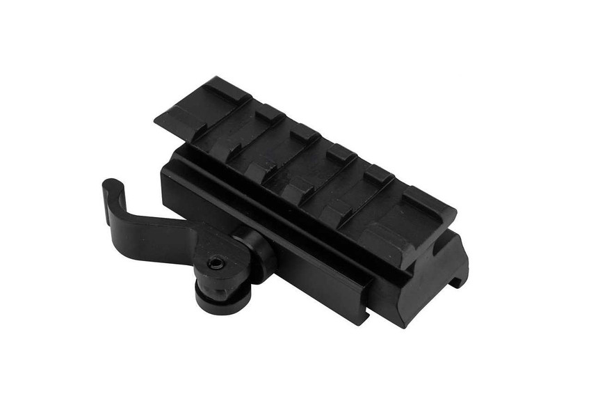 5 Slot/2.5in Medium Profile Lockdown Series High Performance Riser Mount with Quick Release Accessories Monstrum