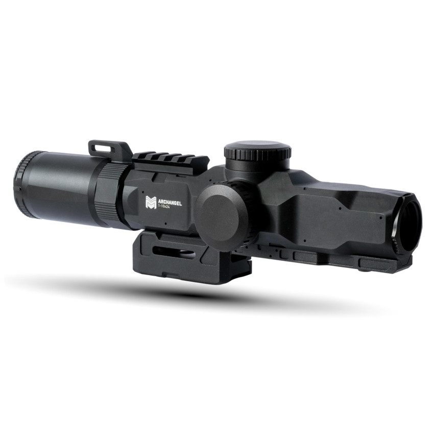Archangel 1-10x24 First Focal Plane LPVO Series Optics Monstrum