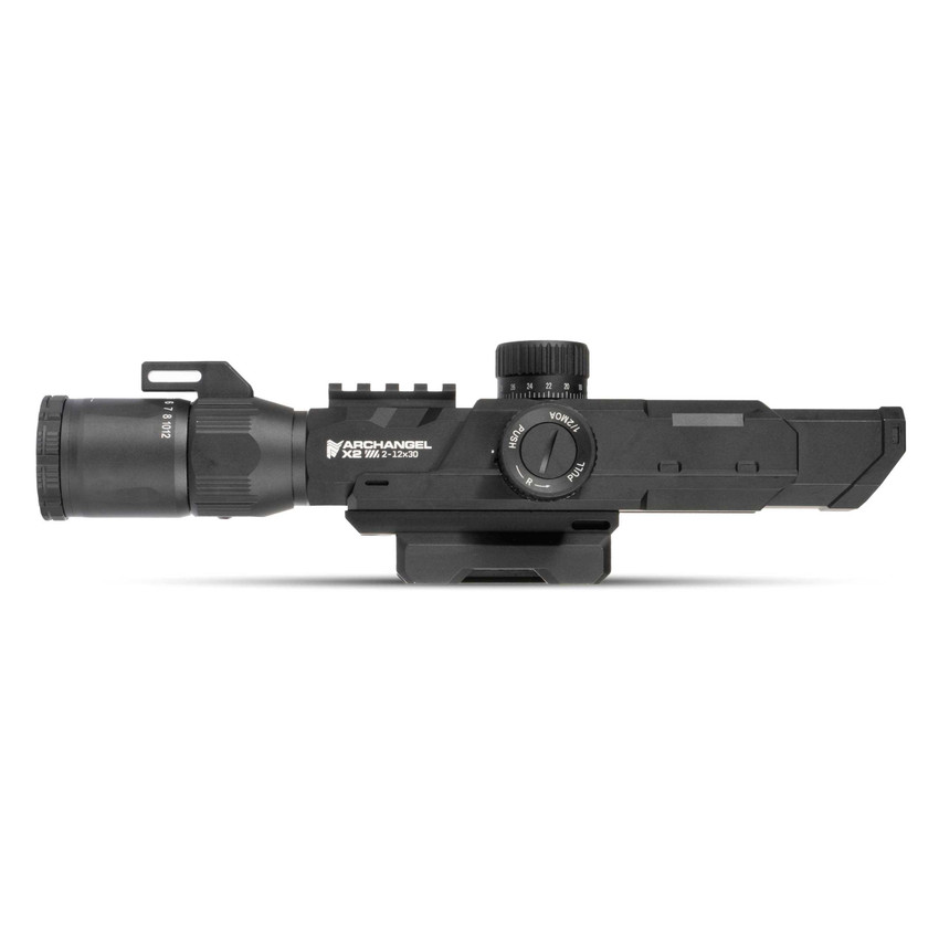 Archangel X2 2-12x30 First Focal Plane LPVO Series Optics Monstrum