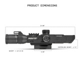 Archangel X2 2-12x30 First Focal Plane LPVO Series Optics Monstrum