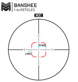 Banshee 1-6x24 LPVO Rifle Scope Optics Monstrum