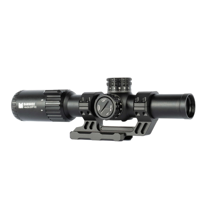 Banshee HD 1-6x24 LPVO Scope with HD Glass Optics Monstrum