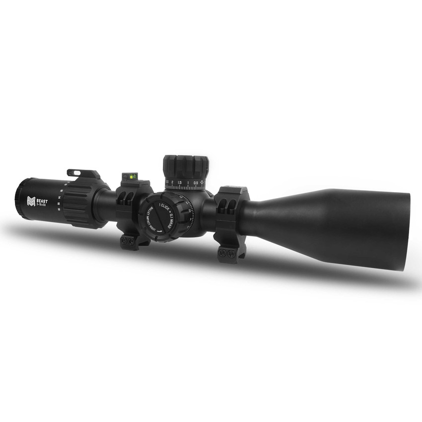 Beast 3-18x50 FFP Scope with Zero Stop Optics Monstrum