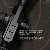 Challenger 3-15x50 FFP Scope with Zero Stop - CM4 - MOA Reticle Optics Monstrum