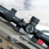 Challenger 3-15x50 FFP Scope with Zero Stop - MM4 - MIL-Dot Reticle Optics Monstrum