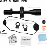 Challenger 5-25x50 FFP Scope with Zero Stop Optics Monstrum