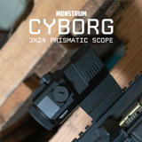 Cyborg 3x Prism Scope Series Optics Monstrum