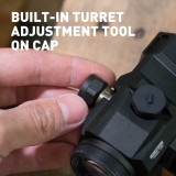 Cyborg 5x Prism Scope with BDC Reticle Optics Monstrum