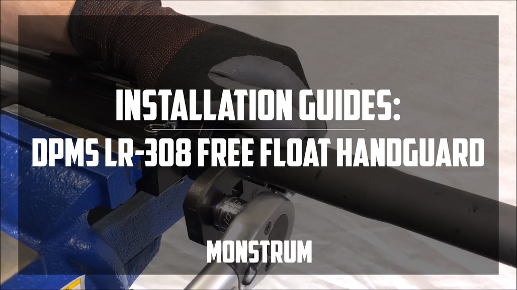 DPMS LR-308 Free Float Handguard Complete Install Guide