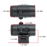 Dynamo Micro Magnifier with Flip-to-Side Mount Optics Monstrum