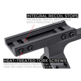 Extended Series Offset Cantilever Picatinny Scope Mount - 30mm New Items Monstrum