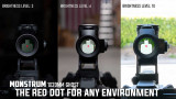 Gen 3 1x20 Ghost Red Dot Sight with Shake Awake New Items Monstrum