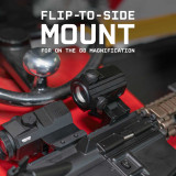 Ghost 2X Flip-to-Side Forward Magnifier Optics Monstrum