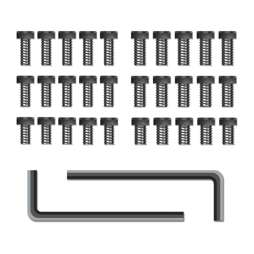 Gunsmithing Screw Set | 6 Sets of Screws, 5 in Each Set | #6-48 and #8-40 in 6mm/8mm/10mm Length Replacement Parts 