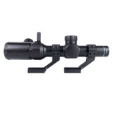 H-Series Offset Picatinny Scope Rings | 1 inch Diameter 1in Scope Rings and Mounts Monstrum