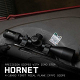 Hornet 4-16x50 FFP Rifle Scope - XMIL Reticle - OPEN BOX Hornet Series 