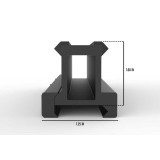 Lockdown Series V3 Lightweight Riser Mount | 13 Slot Mounts Monstrum