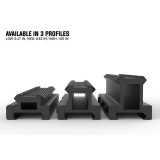 Lockdown Series V3 Lightweight Riser Mount | 13 Slot Mounts Monstrum