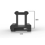 Lockdown Series V3 Lightweight Riser Mount | 5 Slot Mounts Monstrum