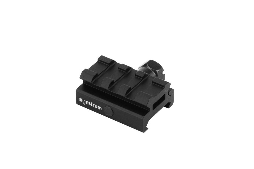 Low Profile Picatinny Riser Mount for Red Dots and Optics Accessories Monstrum