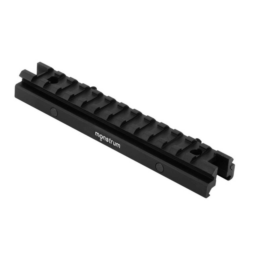 Low Profile Picatinny Riser Mount for Scopes and Optics Accessories Monstrum