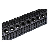 LR-308 Quad Rail Handguard - 16.5 inch | Free Float | Black LR-308 Monstrum
