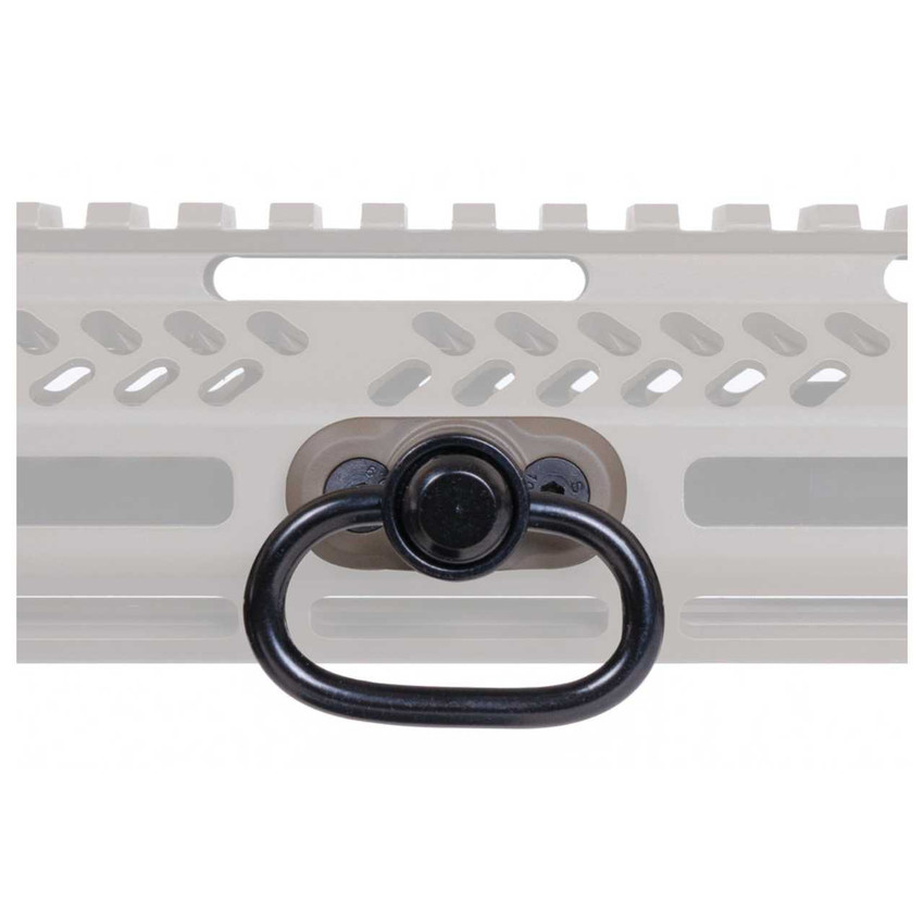 M-Lok Sling Adapter with Quick Detach Sling Swivel (FDE) Accessories Monstrum