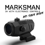 Marksman 3x24 Micro Prism Scope w/ Electronic Buttons and Shake Awake Optics Monstrum