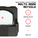 Monstrum B.O.P. Pistol Red Dot | RMR Footprint | Multi-Mode Reticle New Arrivals Monstrum