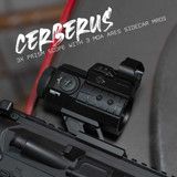 Monstrum Cerberus 3X Prism Scope with Sidecar Red Dot Optics Monstrum