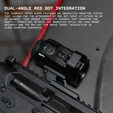 Monstrum Cerberus 3X Prism Scope with Sidecar Red Dot Optics Monstrum