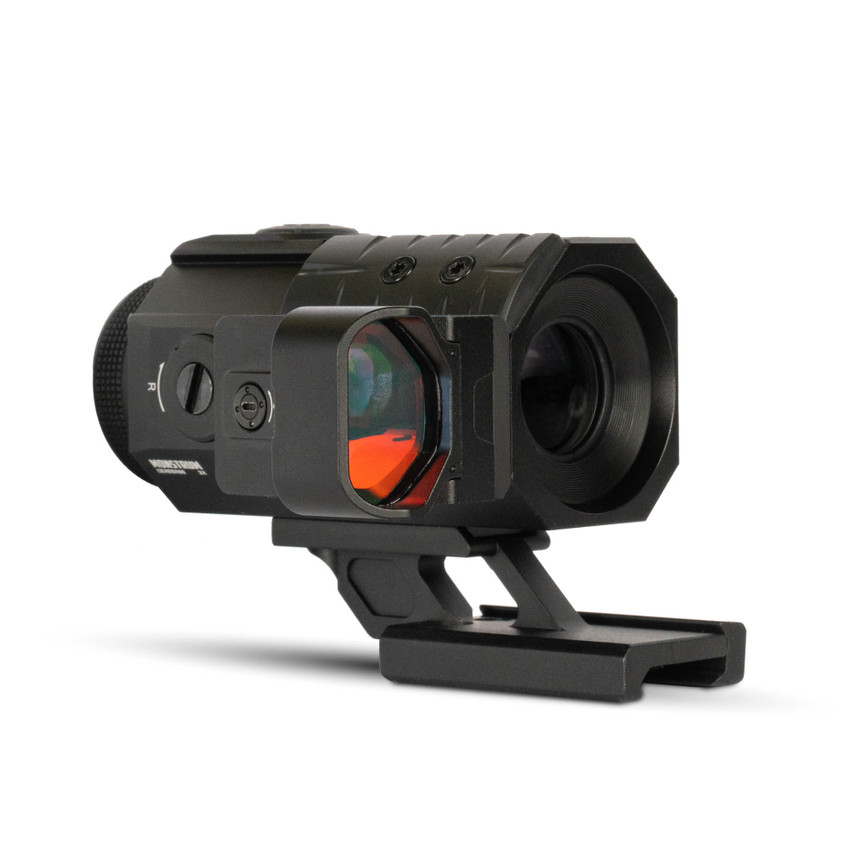 Monstrum Cerberus 3X Prism Scope with Sidecar Red Dot Optics Monstrum