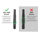 Monstrum Dovetail Red Dot Mounting Plate for Non-MOS Version Glock Pistols 17 19 22 23 26 27 34 Accessories Monstrum