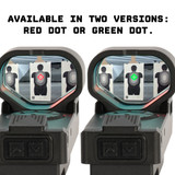 Ares V2 Open Reflex Green Dot Sight with Shake Awake
