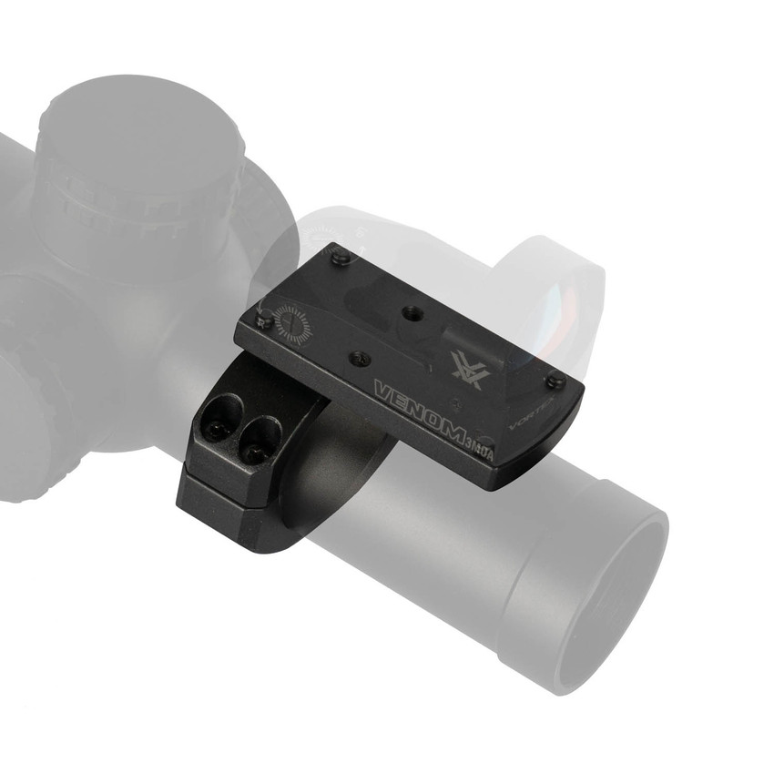 Monstrum Low Profile Piggyback Red Dot Ring Mount for Rifle Scopes | 30 mm 30mm Scope Rings/Mounts Monstrum