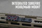 Monstrum M-LOK Scout Light Mount Picatinny Rail | Compatible with Surefire M300/M600 Series Accessories Monstrum