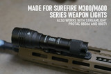 Monstrum M-LOK Scout Light Mount Picatinny Rail | Compatible with Surefire M300/M600 Series Accessories Monstrum