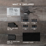 Monstrum Nitro ERD | Enclosed Pistol Red Dot w/ 3 MOA Dot - RMSc Footprint Red Dots Monstrum