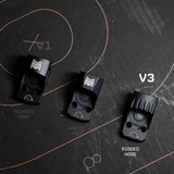 Monstrum Nitro Pistol Red Dot w/ 3 MOA Dot | K-Series/RMSc - V3 Ridged Hood New Arrivals Monstrum