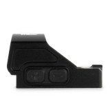 Monstrum Nitro+ Pistol Red Dot w/ 3 MOA Dot | RMR with Rear Backup Sights- V2 Angled Hood New Arrivals Monstrum